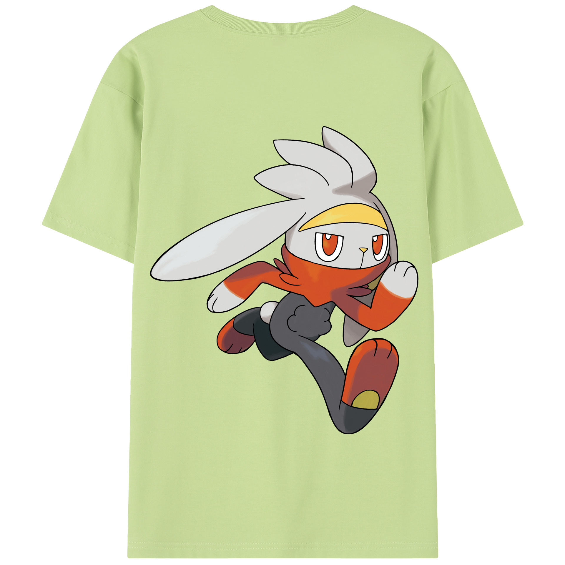（画像用） ポケットモンスター Pokémon 綿100％半袖Tシャツ（背面プリント）